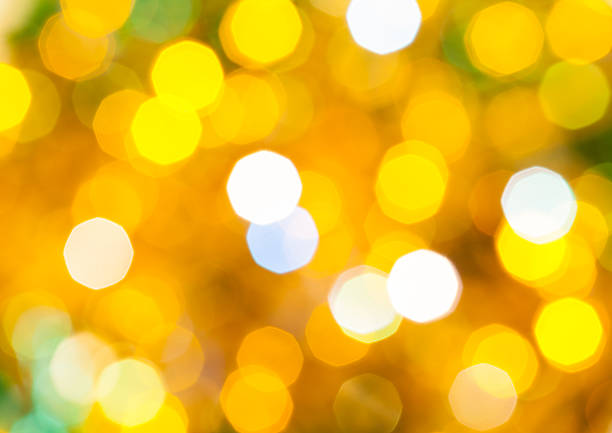istock yellow and green flickering Christmas lights 483701292