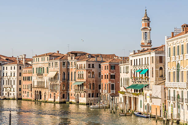istock classical buildings on Grand Canal, Venice, Italy 483711970