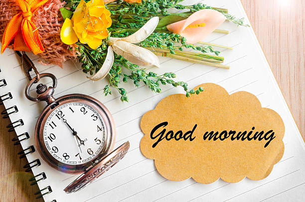 istock Blank brown tag and pocket watch. 483713172