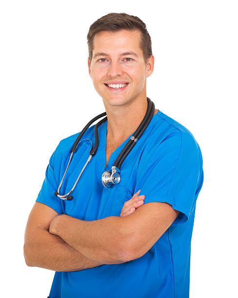 istock medical doctor in scrubs 483713230