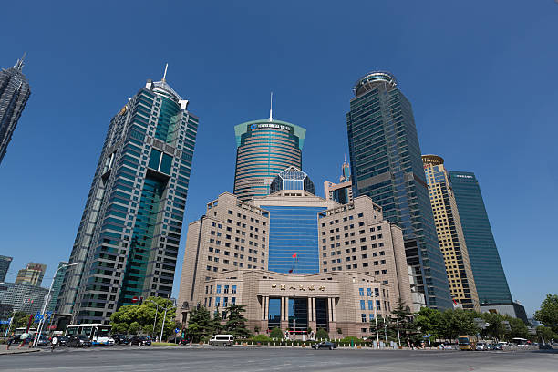 istock Lujiazui Financial District in Shanghai, China 483717512