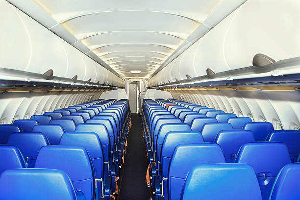 istock modern interior of the airliner 483718829