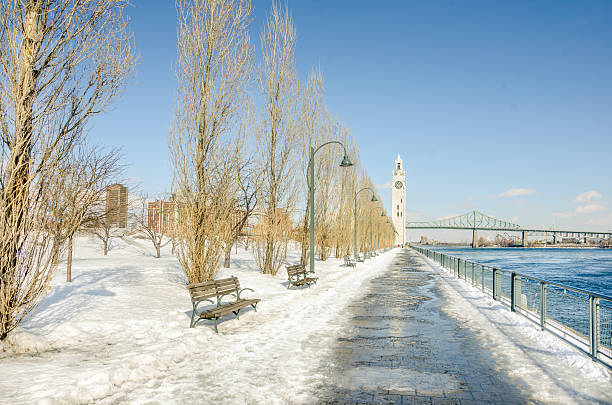 istock Clock Tower Quay in Old Montreal 483720269
