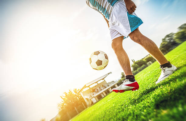 istock Soccer player on the football pitch 483721537