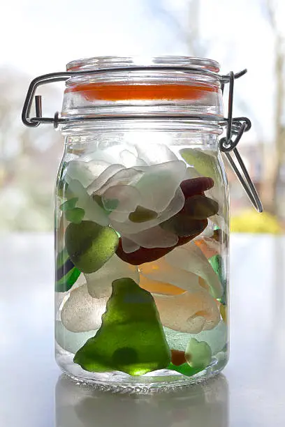 Glass, Jar,Storage, glass pebbles