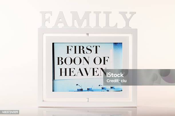 Familienkonzeptersten Boon Of Heaven Stockfoto und mehr Bilder von Bilderrahmen - Bilderrahmen, Familie, Holz
