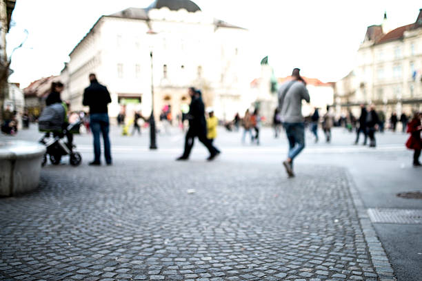 istock Defocused People in the City 483725186