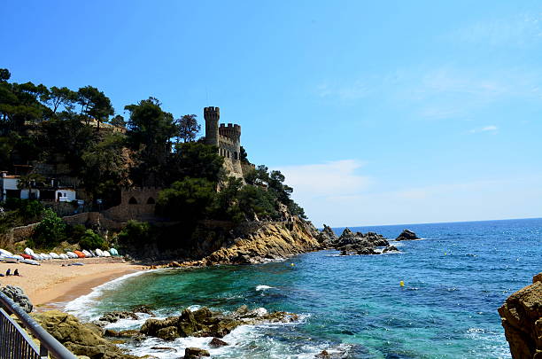 istock castle Sant Joan in LLoret de Mar Costa Brava 483731310