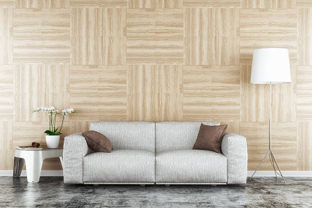 istock Modern living room with sofa 483731886