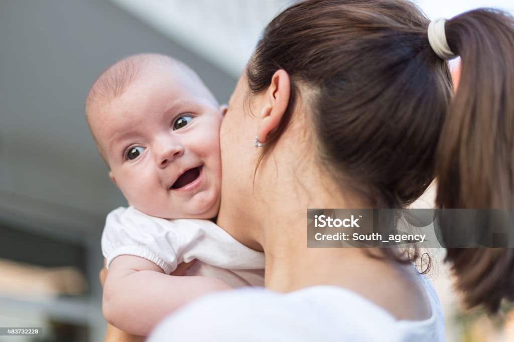greatest love in the world Mother and child love and play 2015 Stock Photo