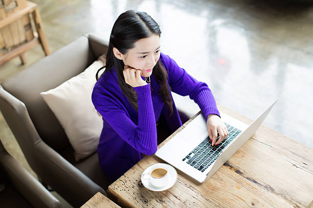female staff in the Internet