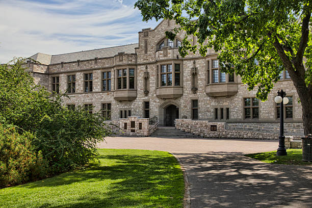 istock College Building at the University of Saskatchewan 483739118
