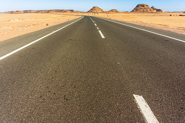 istock Road through Sahara desert in Egypt 483739734