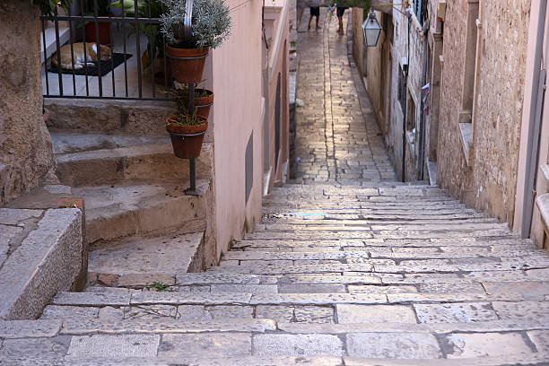 istock Stoned stairs in Dubrovnik 483743744