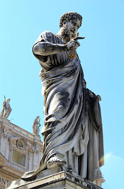 istock Statue of St Peter's 483744656