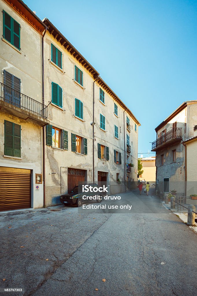 Vecchia città italiana, Pennabilli - Foto stock royalty-free di Adulto