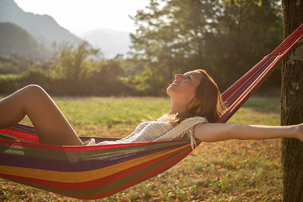 istock Carefree and freedom in nature 483748422