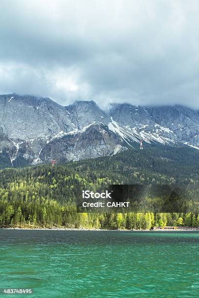 Альпийский Горы — стоковые фотографии и другие картинки Австрия - Австрия, Без людей, Берег озера