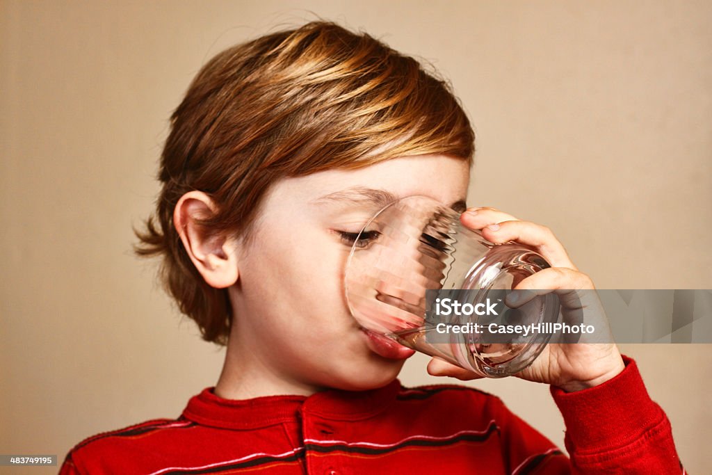 Drinking Water - Lizenzfrei Jungen Stock-Foto