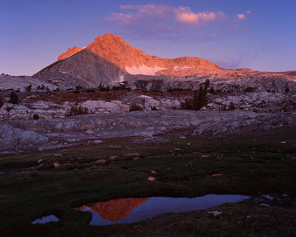 istock Sierra Peak and Glacial Tarn 483752193