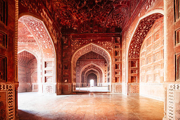 Taj Mahal Mosque India Taj Mahal Mosque, Agra. India agra stock pictures, royalty-free photos & images