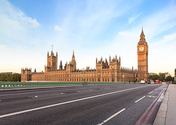 istock London - Big Ben and Westminster at sunrise 483752443