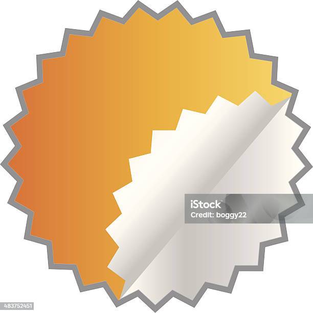 Autocolante Amarelo - Arte vetorial de stock e mais imagens de Amarelo - Amarelo, Claro, Computação Gráfica