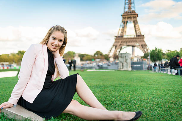 istock woman relaxing in paris 483752630