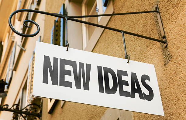 istock New Ideas sign in a conceptual image 483759822