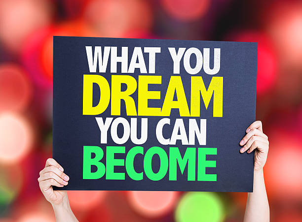 istock What You Dream You Can Become card with bokeh background 483765950