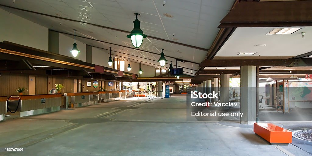 Aeroporto internazionale di Hilo su Big Island, Hawaii - Foto stock royalty-free di Aereo di linea