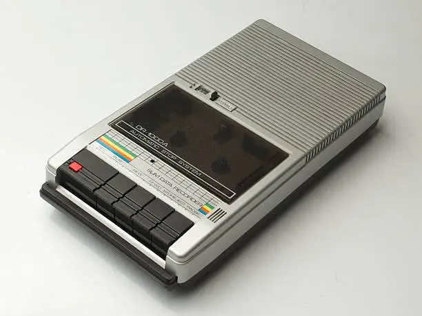 An old Tape (K-7) recorder