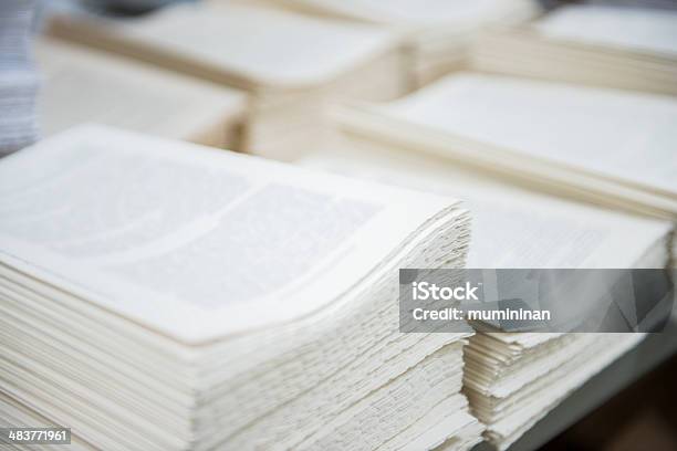 Paper Stock Photo - Download Image Now - Manuscript, Book, Printing Out