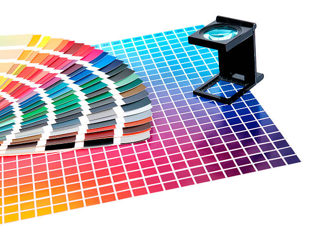 istock Colour charts for printing in cmyk colours 483777148