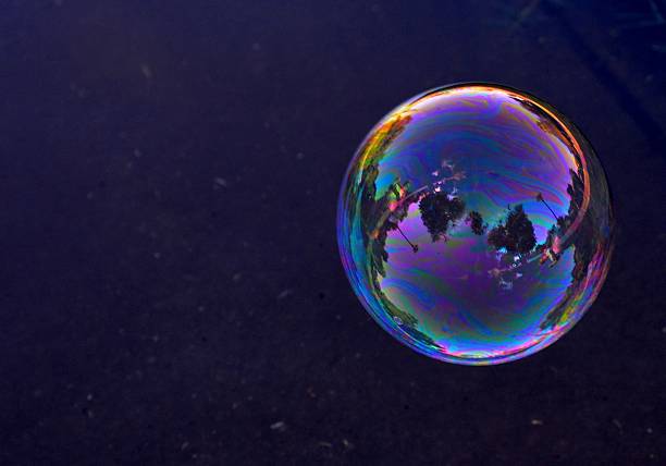 Single Bubble stock photo