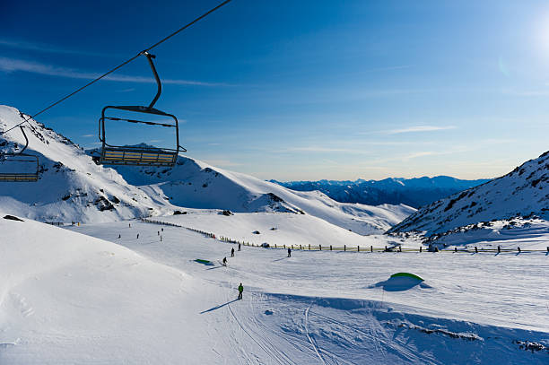New Zealand Ski Field Remarkables near Queenstown. Great Snow and not too many people