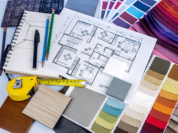 istock Home interior decoration and renovation planning concept 483784232