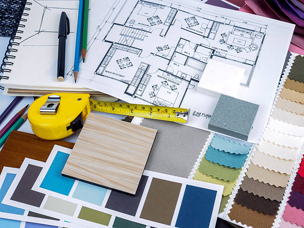 istock Home interior decoration and renovation planning concept 483784234