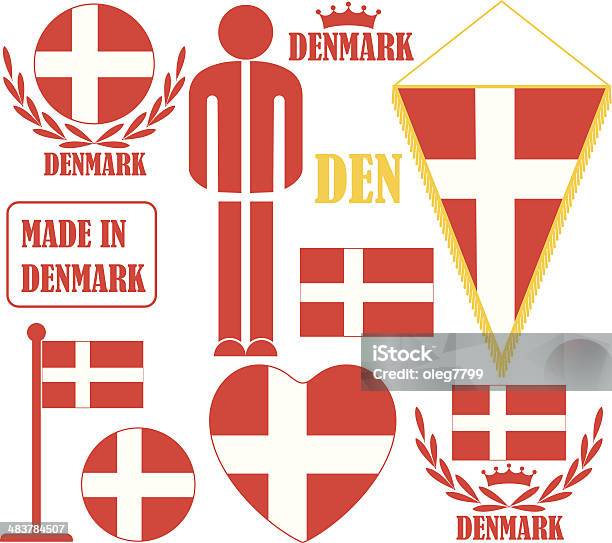 Vetores de A Dinamarca e mais imagens de Adulto - Adulto, Bandeira, Bandeira Dinamarquesa