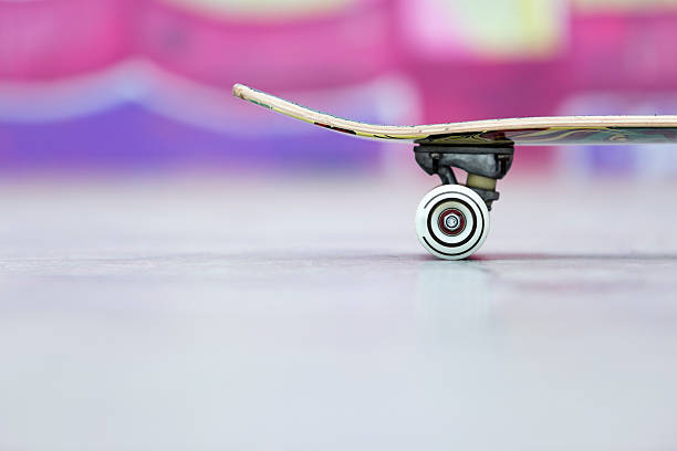 istock closeup of a skateboard 483787430