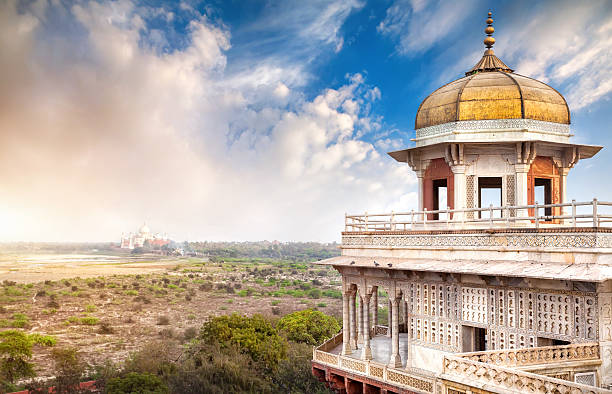 istock Taj Mahal and Agra Fort 483787828