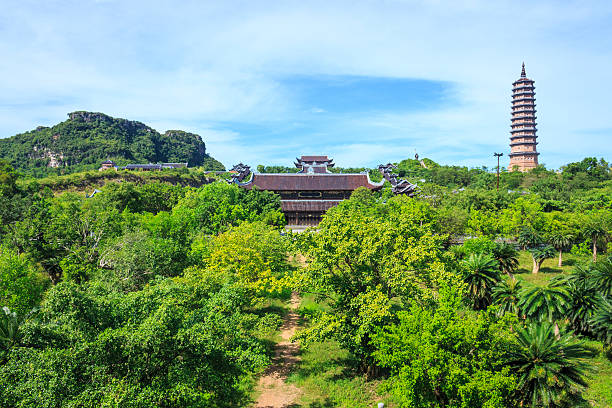 istock Landscape of Bai Dinh pagoda 483787886