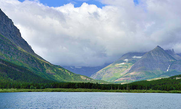 istock swiftcurrent lake in Glacier National Park 483788844