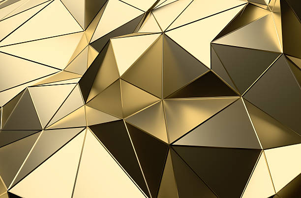 Abstract 3d Rendering Of Gold Low Poly Surface Stock Photo - Download Image Now - Gold - Metal, Gold Colored, Crystal - iStock Abstract 3d Rendering Of Gold Low Poly Surface Stock Photo - Download Image Now - Gold - Metal, Gold Colored, Crystal - iStock