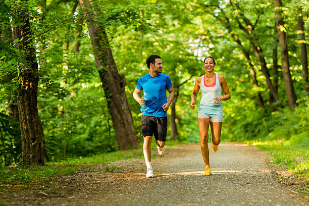 istock Young people running in nature 483790250