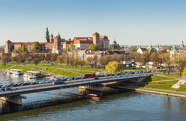 istock Krakow Aerial Panorama, Poland, Europe 483797756