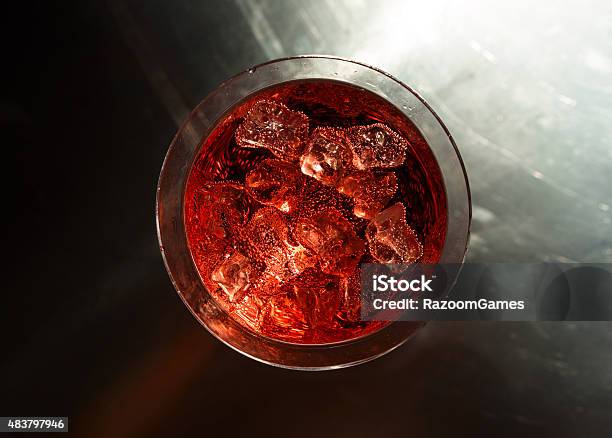 Wineglass With The Red Wine Stock Photo - Download Image Now - 2015, Abstract, Alcohol - Drink