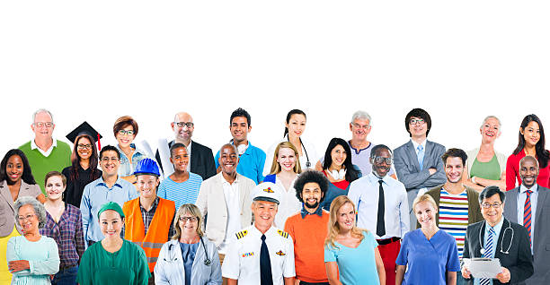 istock Group of Diverse Multiethnic People with Different Jobs 483798036