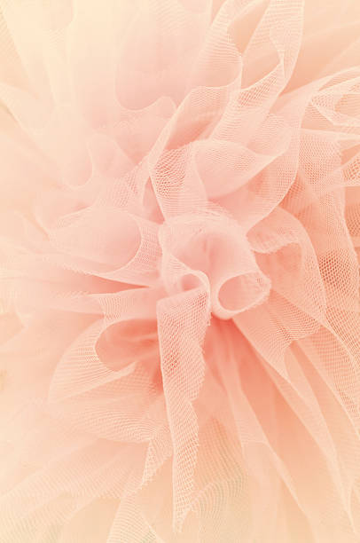 istock Beautiful layers of delicate pink fabric 483798636