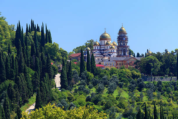 New and Athos Simoneau-Kananitsky monastery. Abkhazia
